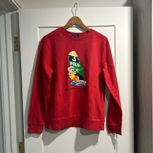 Ralph Lauren Polo Bear sweatshirt kids size XL(18/20)